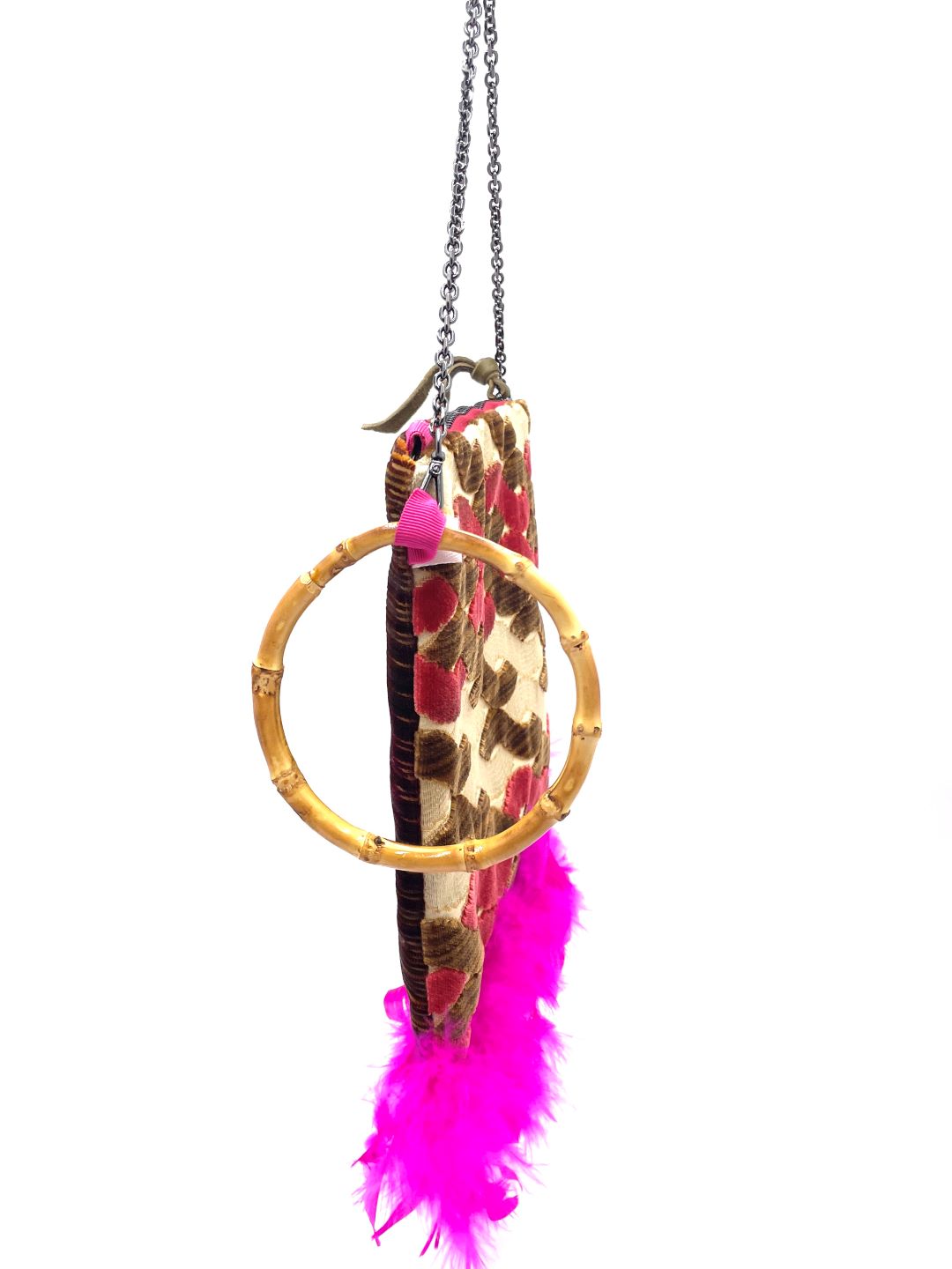 Plume Velvet Chain Cherry