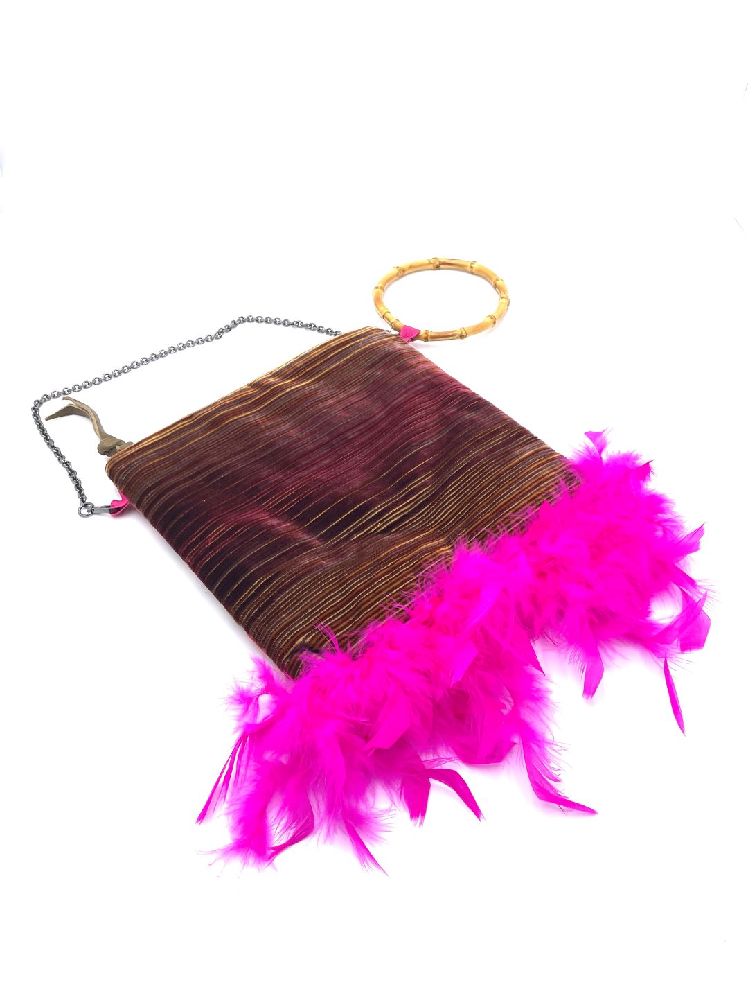 Plume Velvet Chain Cherry