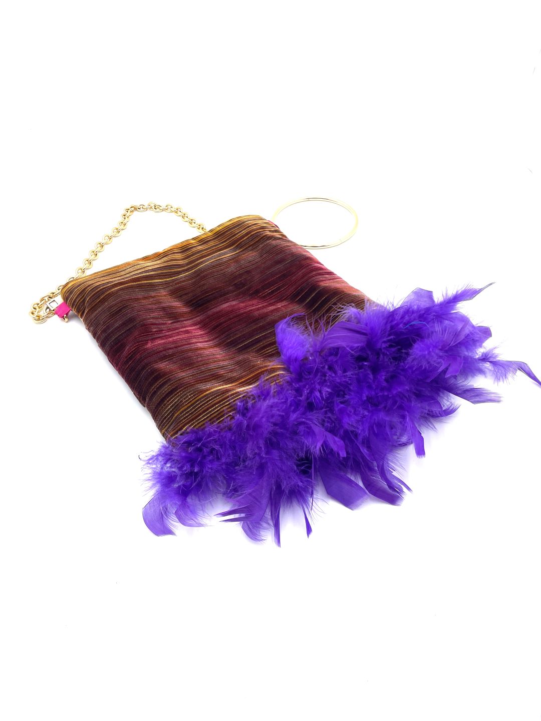 Plume Velvet Chain Purple