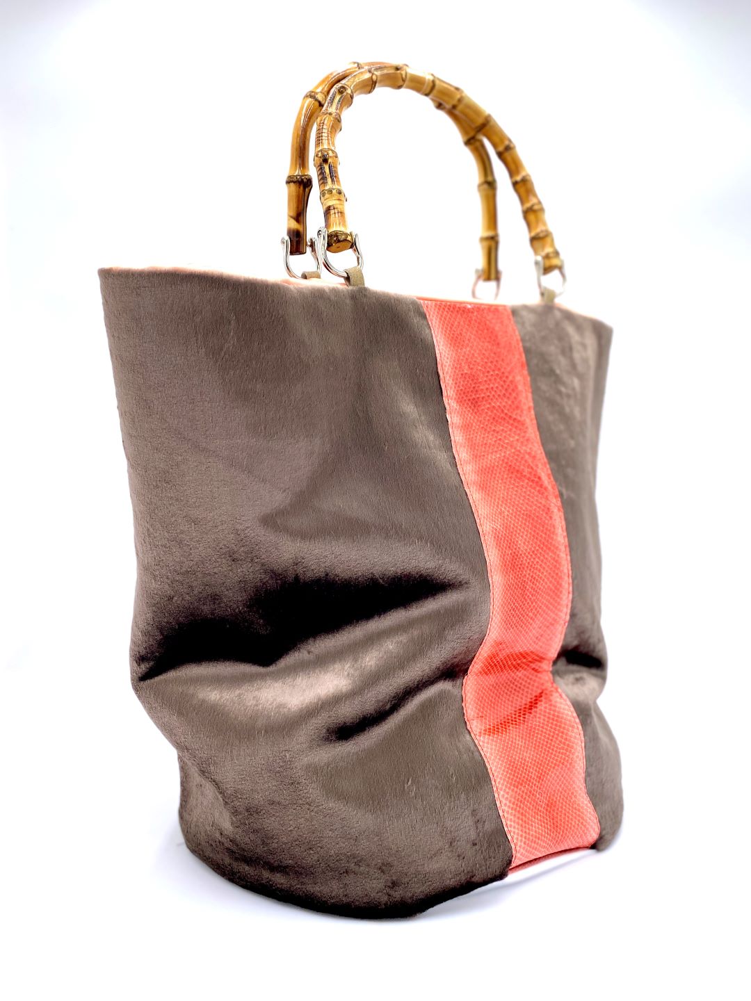KAY brown and apricot 